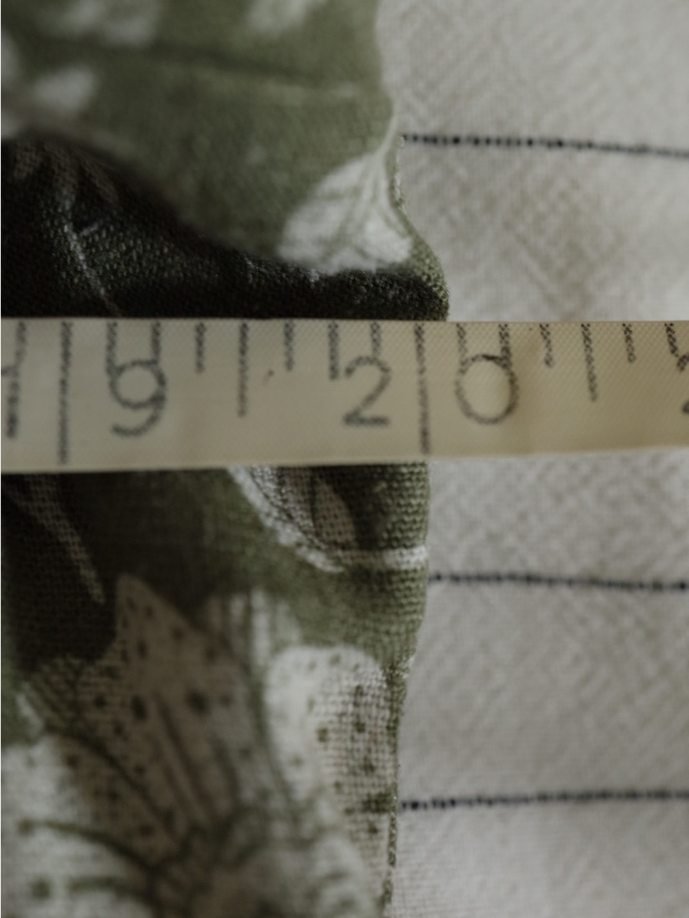 Olive Green Floral Dress - Picture 6 of 8